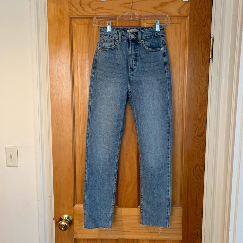 New mom jeans stretch denim size 0